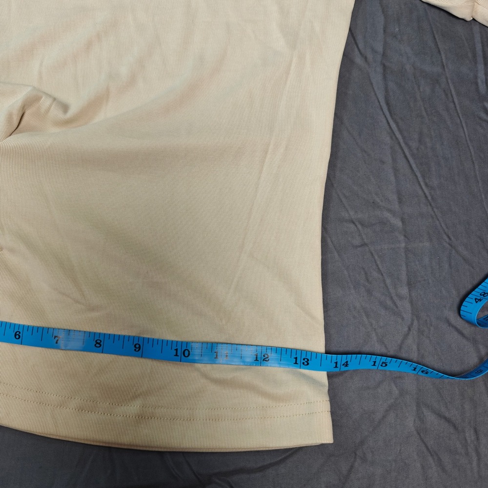 OGL Scoop Neck Short Sleeve Tucked Tee Small - Picture 9 of 10